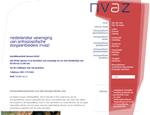 Tablet Screenshot of nvaz.nl